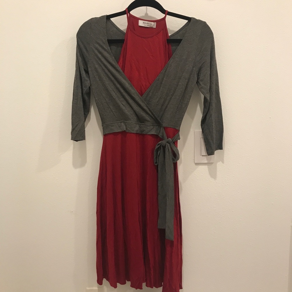 Anthropologie wrap dress with tags